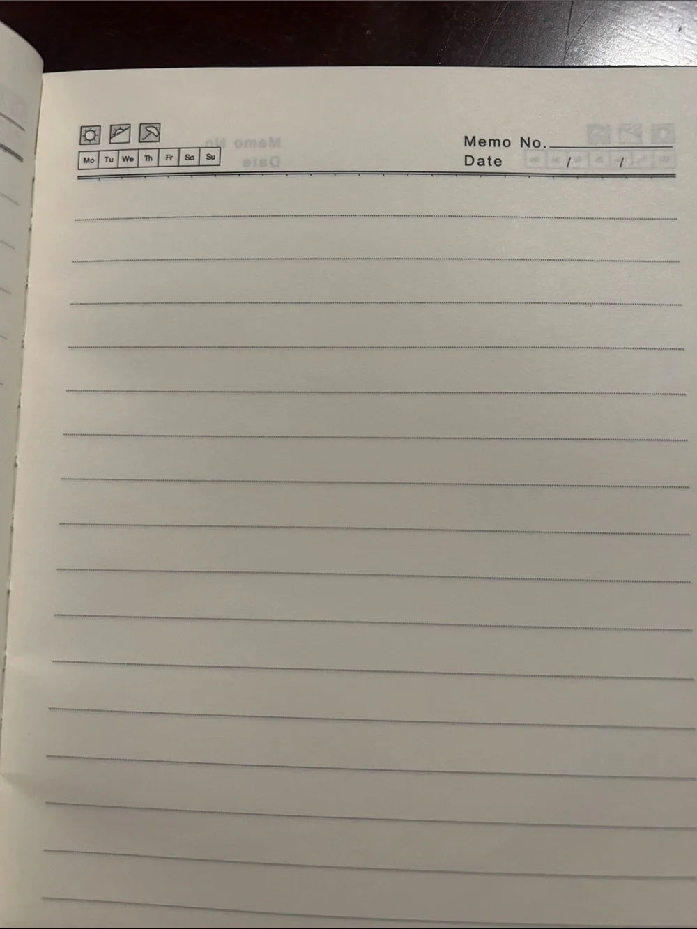 LILYROY Black Faux Leather Notebook Cover with Gold Logo journal